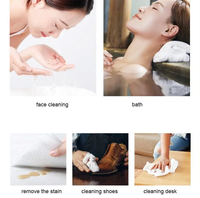 Compressed Cotton Mini Portable Travel Disposable Towel for Face Hand