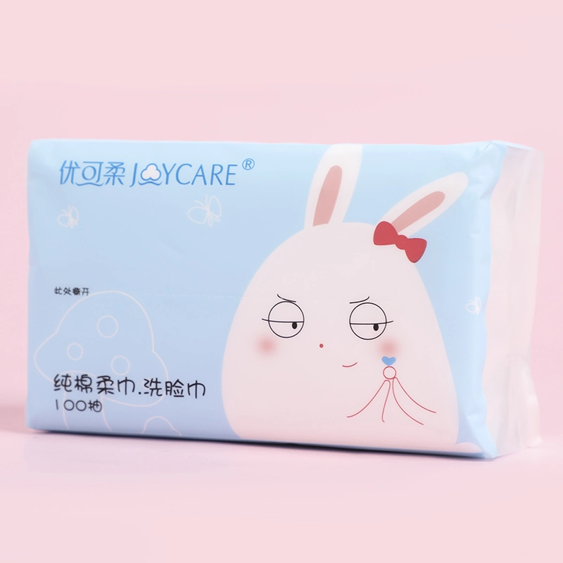 Cheap Hot Sale Top Quality 100% Fabric Cotton Soft Facial Tissue Towel