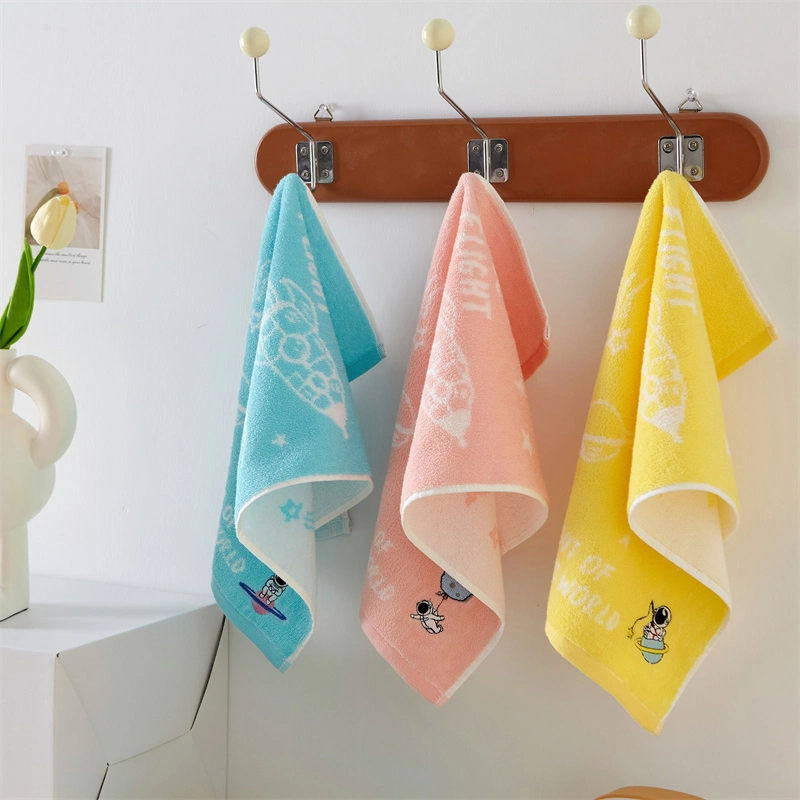 Pack of 4 Cotton Face Towels in Assorted Colors