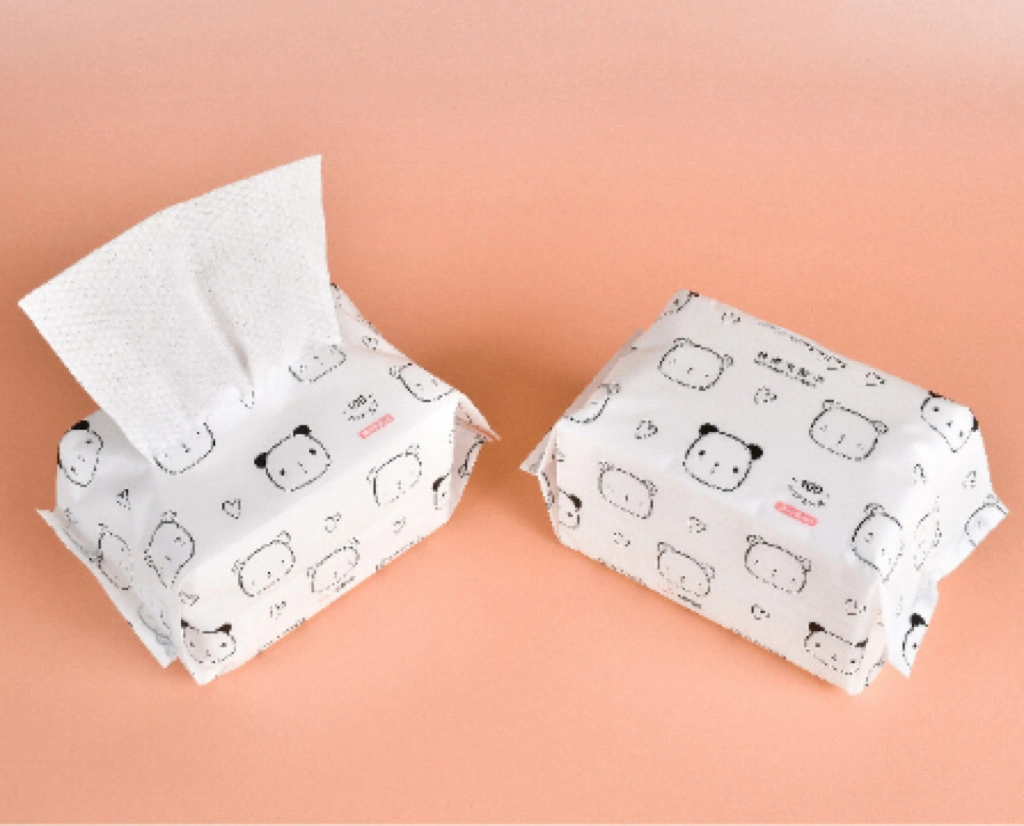 Disposable Cotton Towel Soft Dry Wipe Face Cotton Tissues for Sensitive Skin