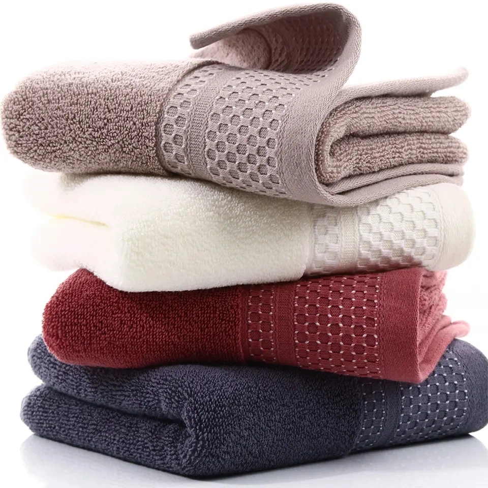 Hot Sale 100% Cotton Terry Cloth Water Absorbing Face Towel