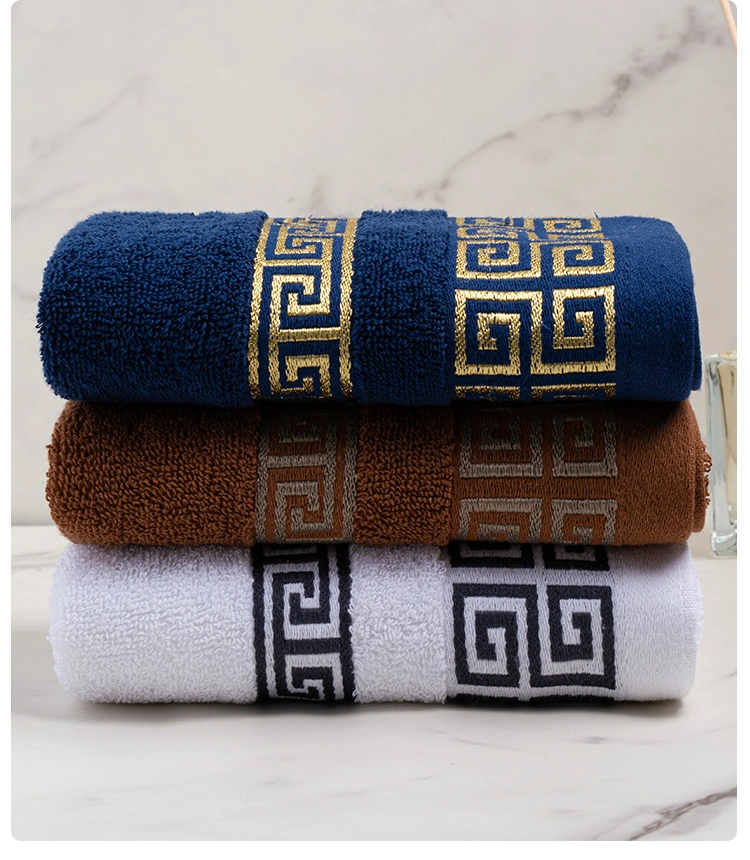 High Quality Hotel Bath Towels Set Luxury Hotel 100% Cotton White Face/Cotton Towels Wholesale