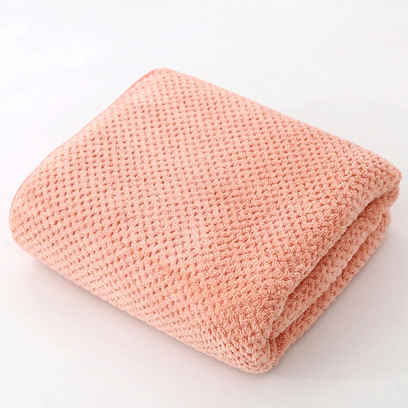 Top Quality Home Hotel Towels Bath Sets Skin-Friendly Highly Absorbent Soft Coral Fleece Bath Towel