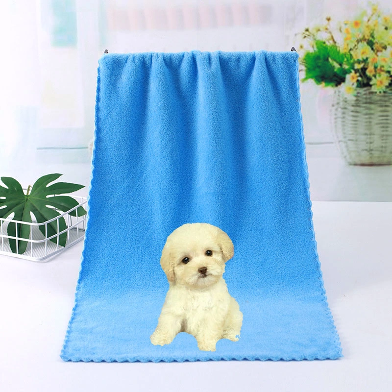 Absorbent Quick Dry Microfiber Dog Pet Bath Supplies Towel for Dog Products