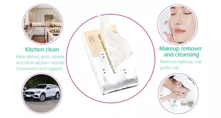 Wholesale Wash a Face Towel Disposable Biodegradable Soft Face Towel Multi-Purpose Disposable Beauty Salon Towel
