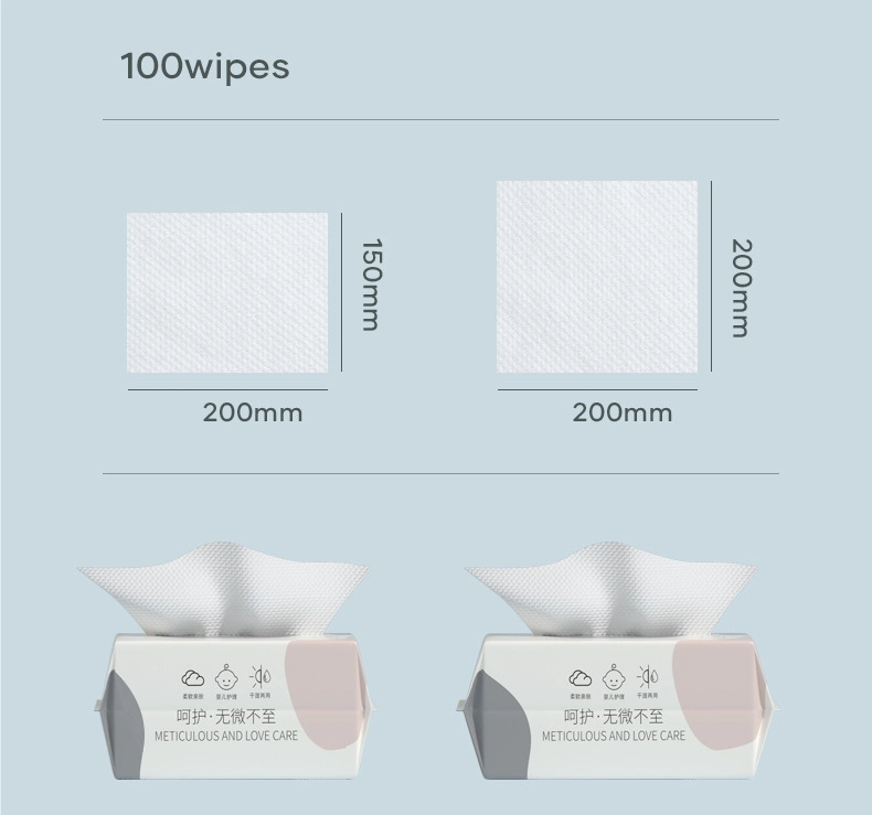 One-Time Extraction Type Paper Wholesale Beauty Salon Cleaning Face Towel Cotton