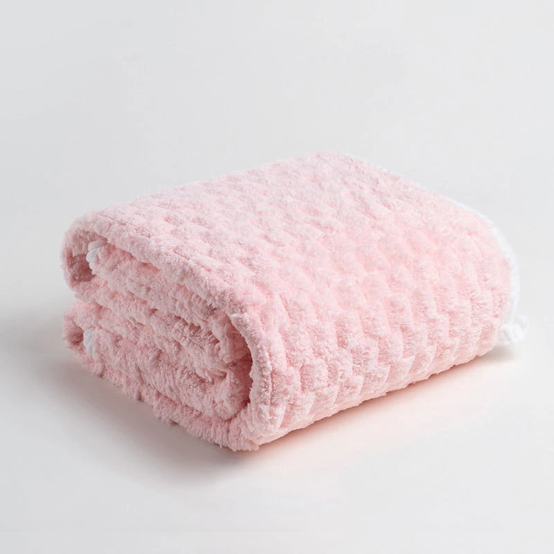 Coral Velvet Bath Towel Quick Dry Highly Absorbent Soft Feel Towels Perfect for Daily Use