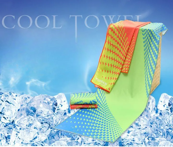 Modern Style Fast Drying Super Absorbent Perfect Travel Sports Microfiber Cooling Towel