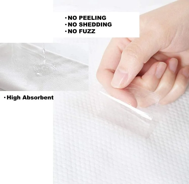 Cheap Soft Absorbent 100% Viscose Nonwoven Disposable Bath Towel/Salon Towel