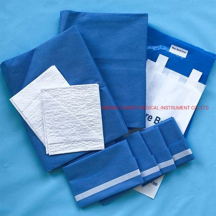 High Quality Sterile Surgical Angiography Operation Drape Pack /Basic Pack