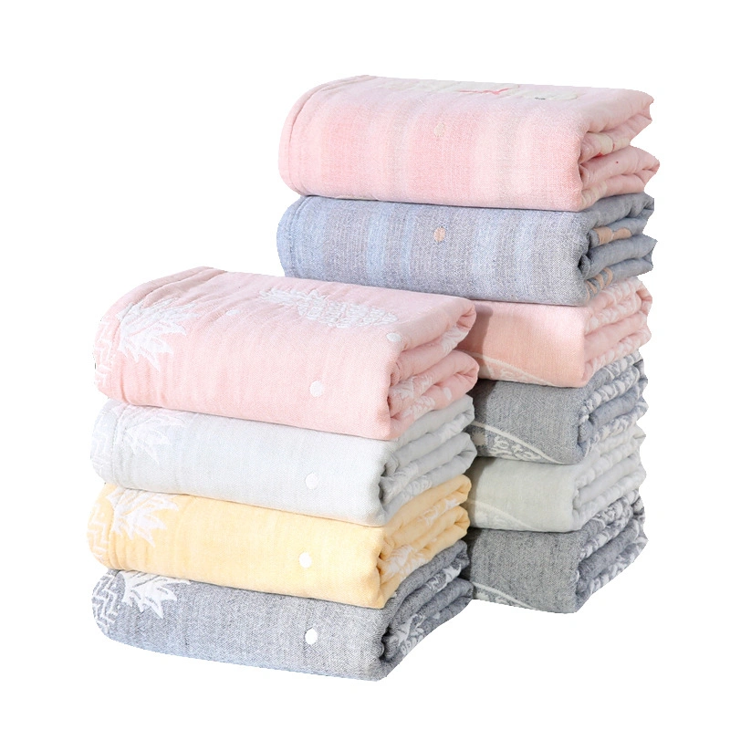 China Factory Best Selling Soft Cotton Gauze Bath Towel Adults Beach Wrap Extra-Large Face Towels