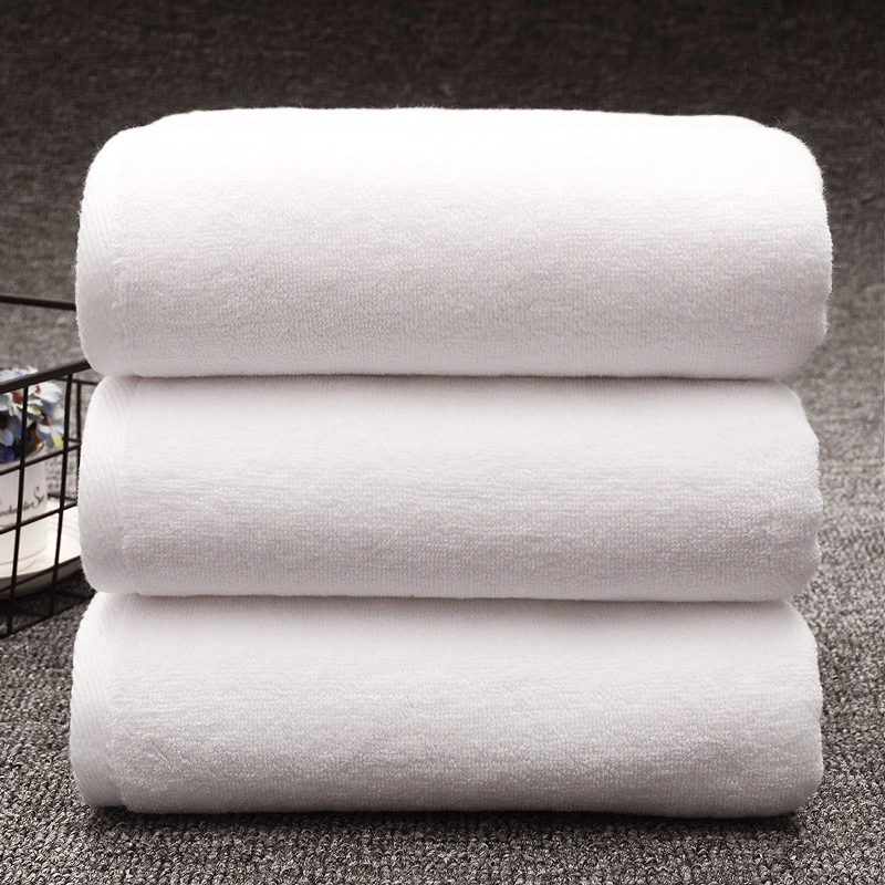 Pure Cotton White Luxury Hotel Face Towel