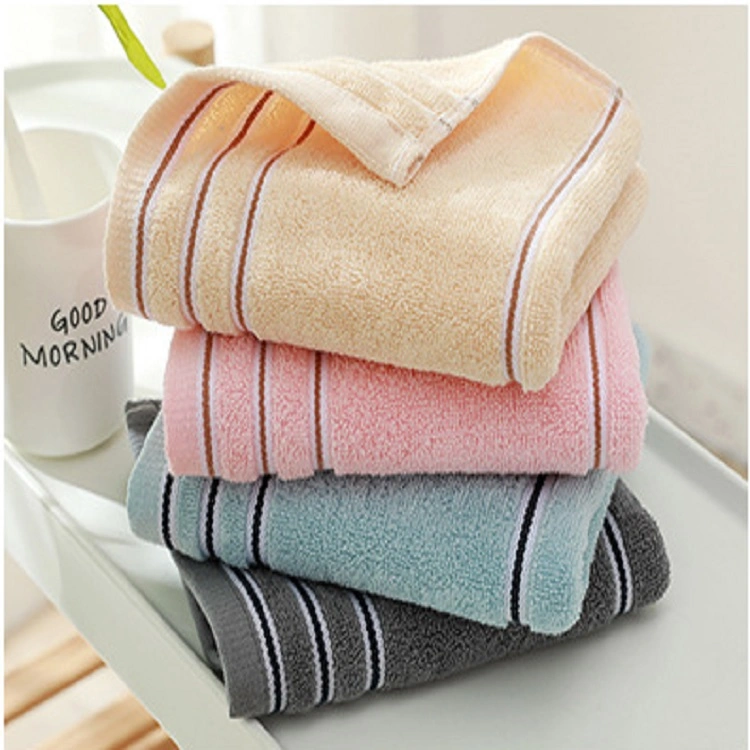 Custom Dobby Cheap Cotton Home Baby Soft Towel SPA Shower Face Towel Bath Towel