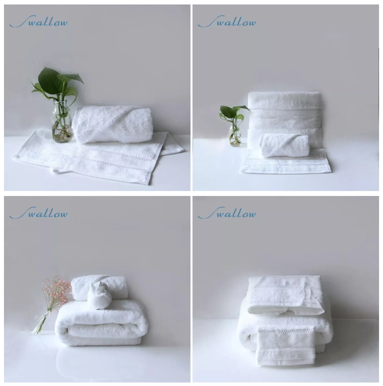 White Soft High Grade Cotton Face Towel Hand Towels Bathroom, 100% Cotton Face Bath Towel
