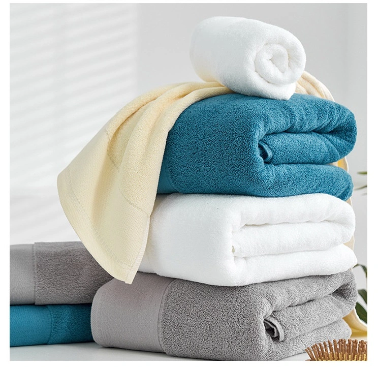 Premium Soft Towel Luxury Hotel Thick 100% Cotton Terry Absorbent Face Towel Quick Wash Drying Bath Towels