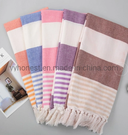 100% High Quality Soft Cotton Quick Dry Beach Turkish Towel