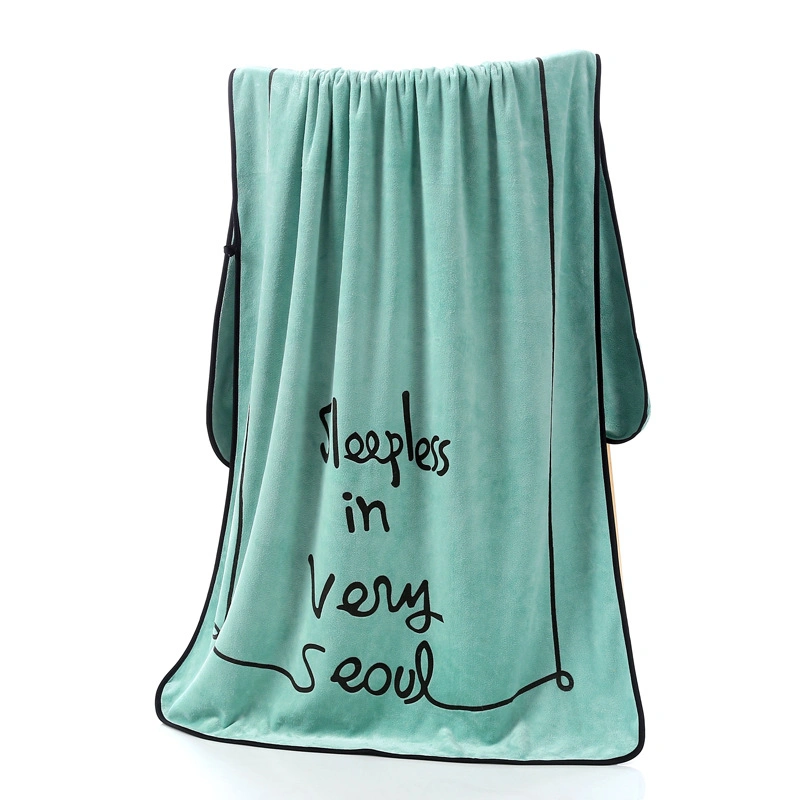 Wholesale Personalised Large Size Printed Bath Towel Quick Dry Microfiber Cooling Beach Bath Towel