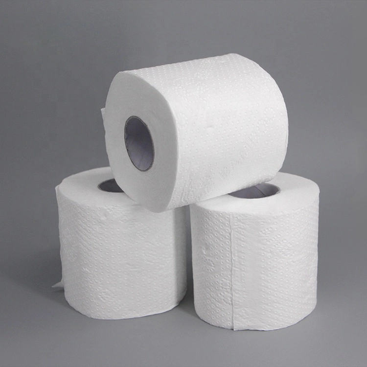 Eco Friendly Toilet Paper Soft White Toilet Paper 4 Ply Bath Tissue Paper Towels Rolls