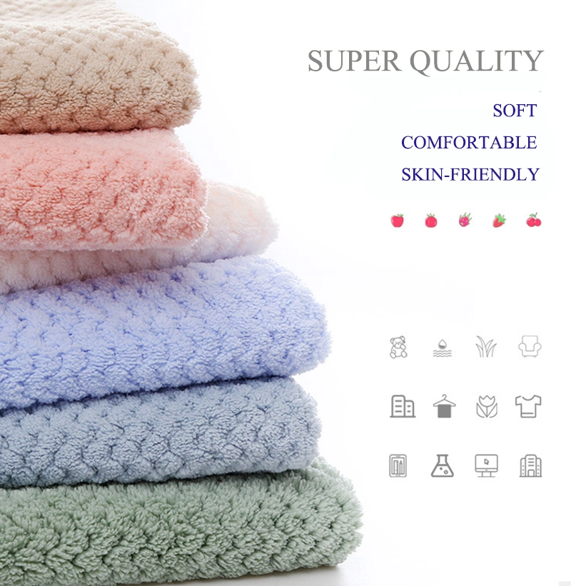 China Wholesale Luxury Super Soft Home Bath Hand Towels with Personalised Logo