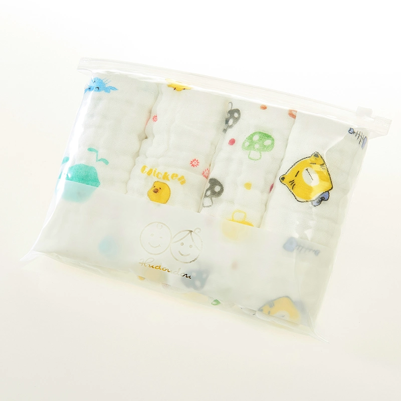 Pure Cotton Gauze Towel, Children&prime;s Comprehensive Face Wash Towel