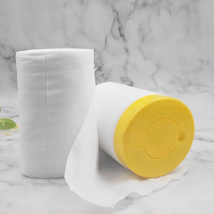 Biokleen 40 Sheets Flushable Sustainable Natural Floor Wipes Manufacturer Dry Organic Towel Wipes Roll