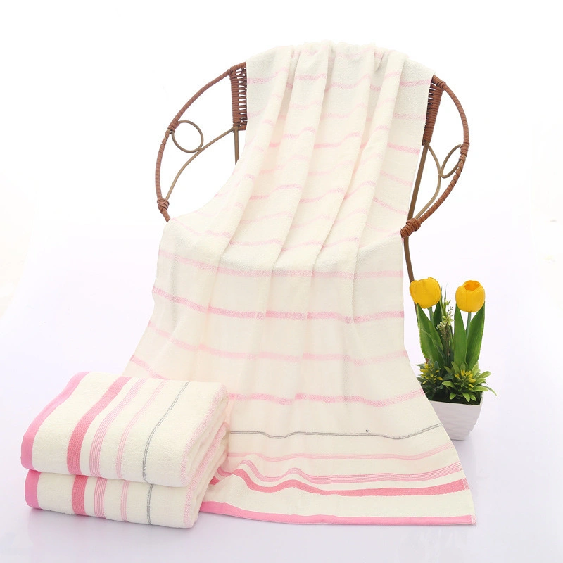 Quick-Drying Thick Wearable Large Beach Towel Bath Towel Cotton Absorbent Bl14432