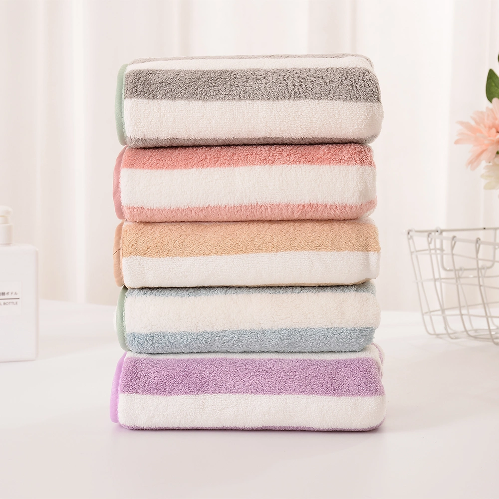 Quick Dry Coral Velvet Highly Absorbent Soft Bath Towels Bathroom Towels