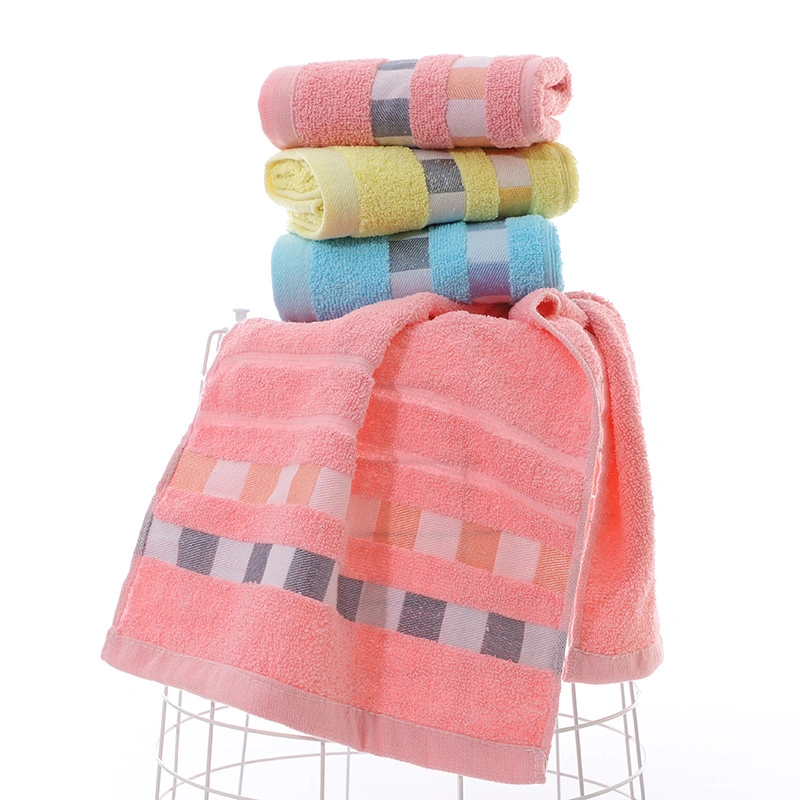 Wholesale Absorbent Pure Cotton Thickened Skin Soft Non-Fade Towel