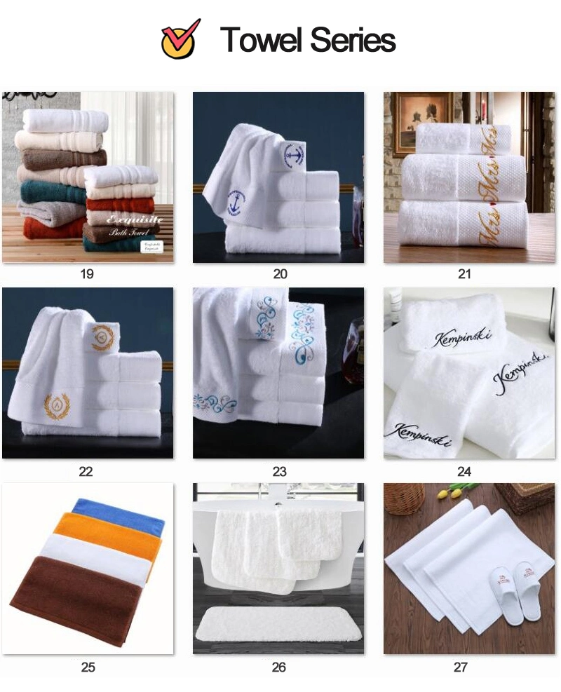 Towel Sets Hotel Luxury Bath Towels 100% Cotton Luxury Hotel Cotton Towel Hotel