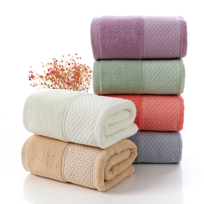 Cotton Thick Absorbent Skin-Friendly Household Bath Towels for Kids or Adult