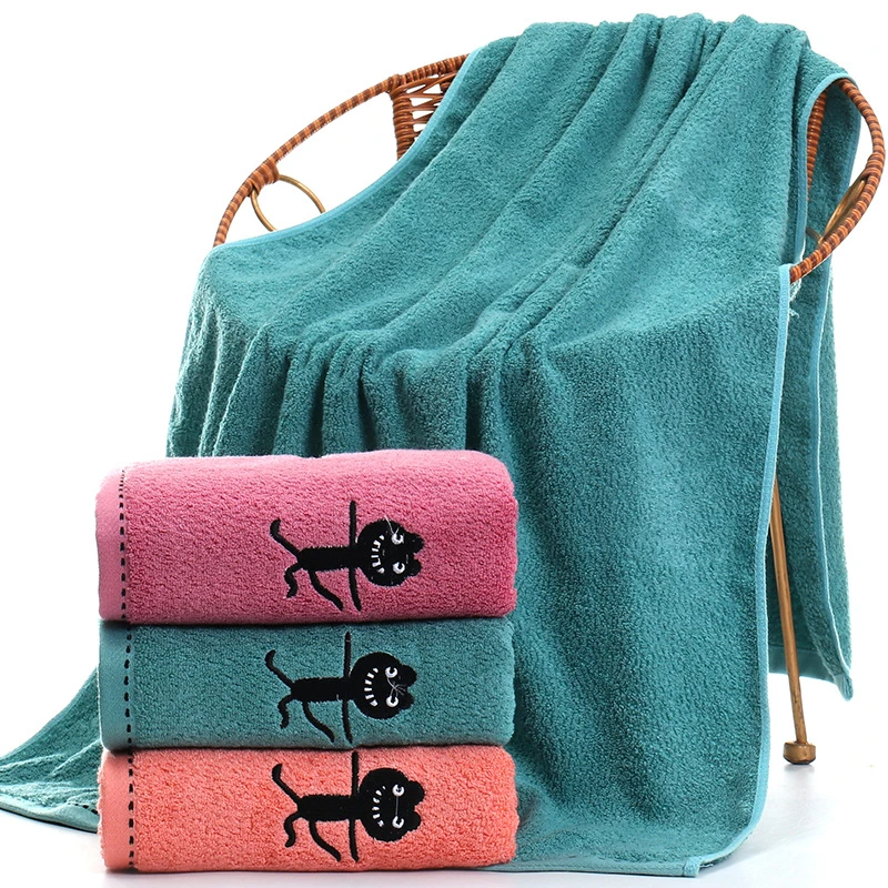 High Quality Super Soft Bamboo Fibre Towels Atural Ultra Absorbent Large Wear Big Bath Towels