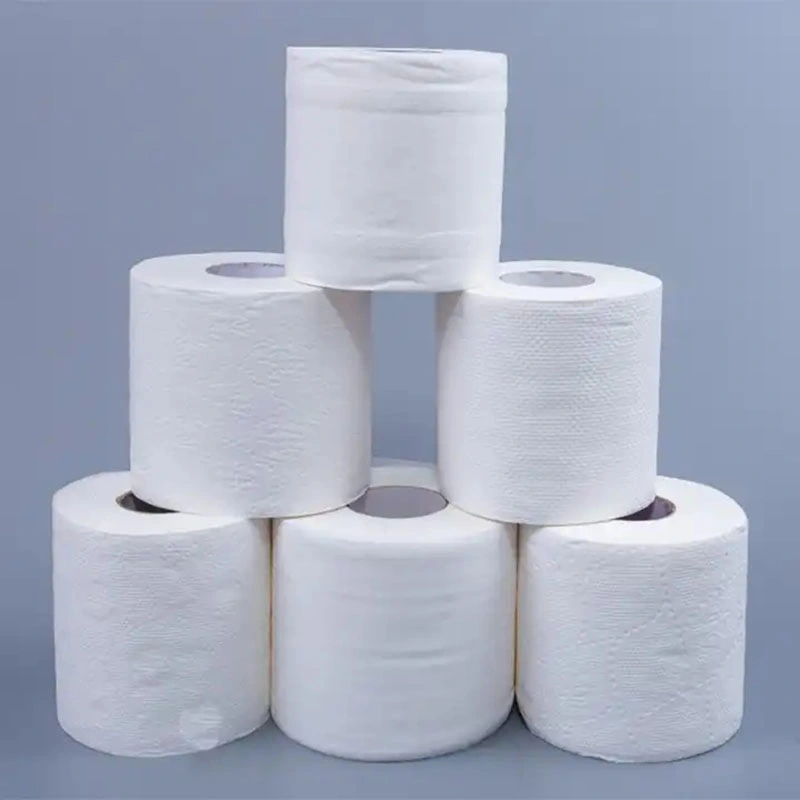 Wholesale Cheap Toilet Paper Custom Soft3 Ply Disposable Wc Paper Bulk Tissue Toilet Paper Roll Towel Soft