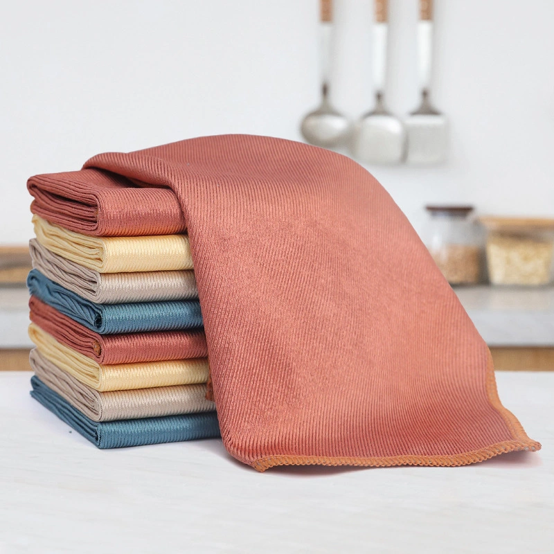 Super Absorbent Microfiber Household Cleaning Cloth Kitchen Glass Multifunction Cleaning Towel