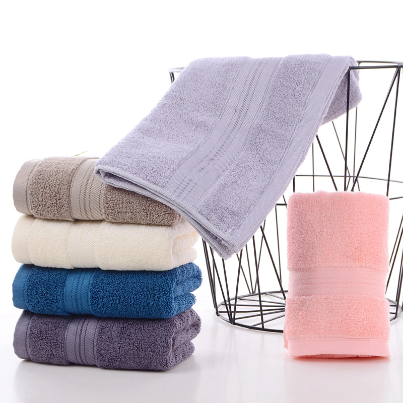 Soft Jacquard Bamboo Fiber Lightweight Facecloth Hand Towel