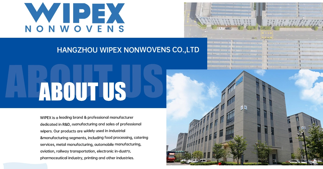 Multi-Purpose Disposable Dry Heavy Duty PP Industrial Nonwoven Cleaning Wipes