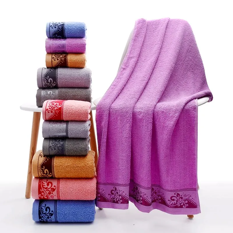 Wholesale Custom Fast Dry Antimicrobial Towels Bath 100% Face Towel Cotton Towel
