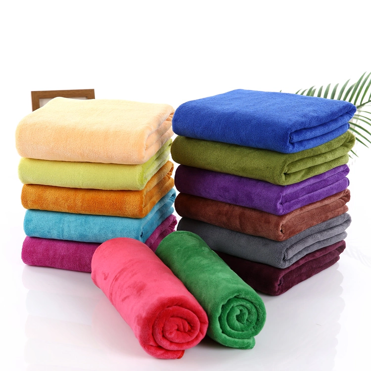 Factory Wholesale Custom 70*140cm Luxury Turkish Bath Towels Soft Absorbent Face Towels Microfiber Bath Towels