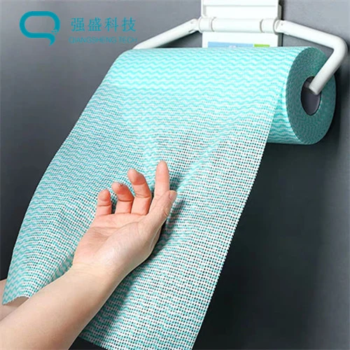 60 G Wet and Dry Durable Strong-Absorbent Versatile Wood Pulp Wipe Cloth