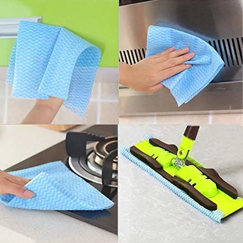 Disposable Kitchen Cleaning Cloth Roll for Heavy Dirty Removal