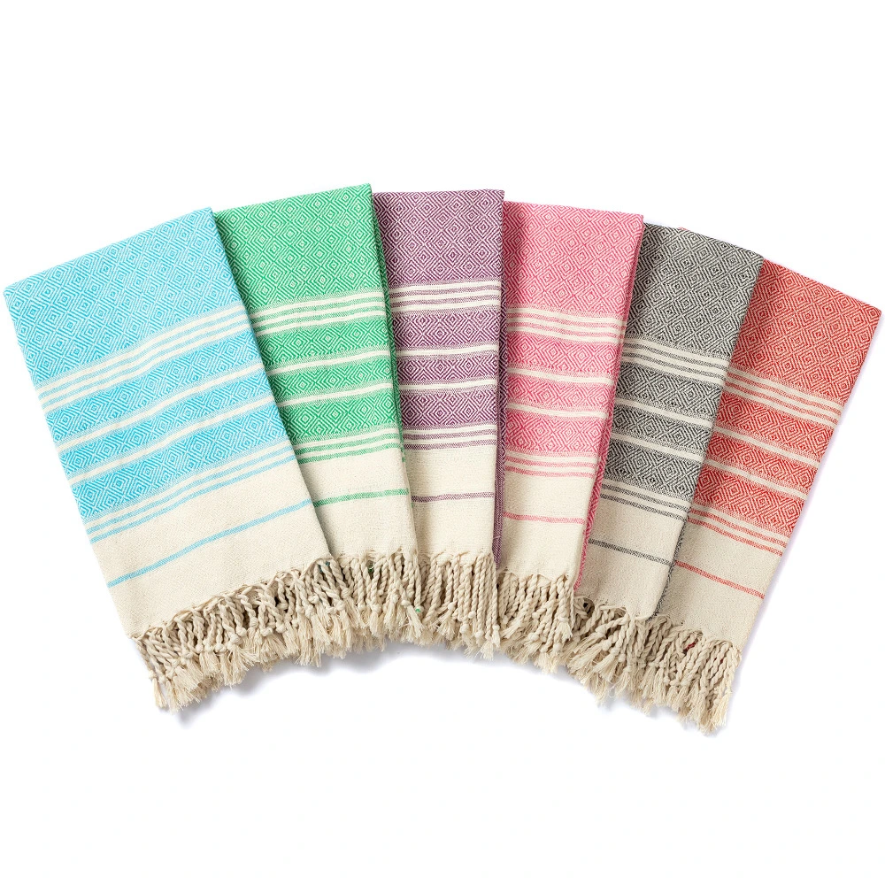 Custom Soft Sand Free Towel Wholesale Extra Large Turkish Beach Towel