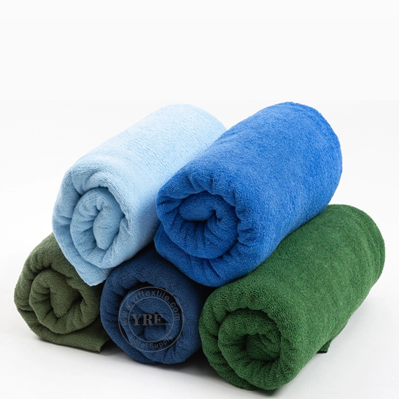 Yrf-China Supply Anguilla High Quality Green Wash Towels, Medical Care Gray Wool Blended Blanket, Blue Linen