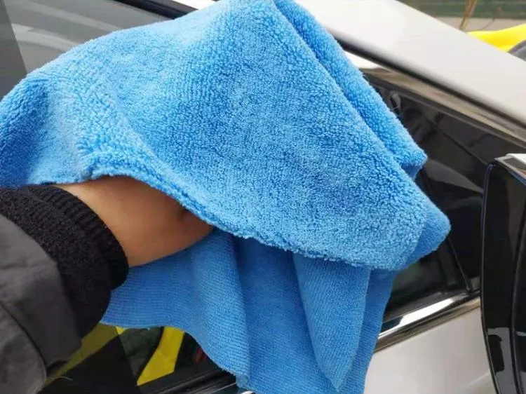 Wax Polishing Lint Free Super Soft Absorbent Microfiber Towel for Car Wash