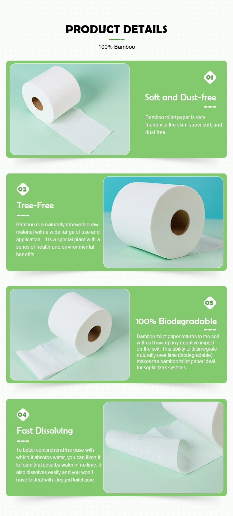 Wholesale Cheap Toilet Paper Custom Soft3 Ply Disposable Wc Paper Bulk Tissue Toilet Paper Roll Towel Soft
