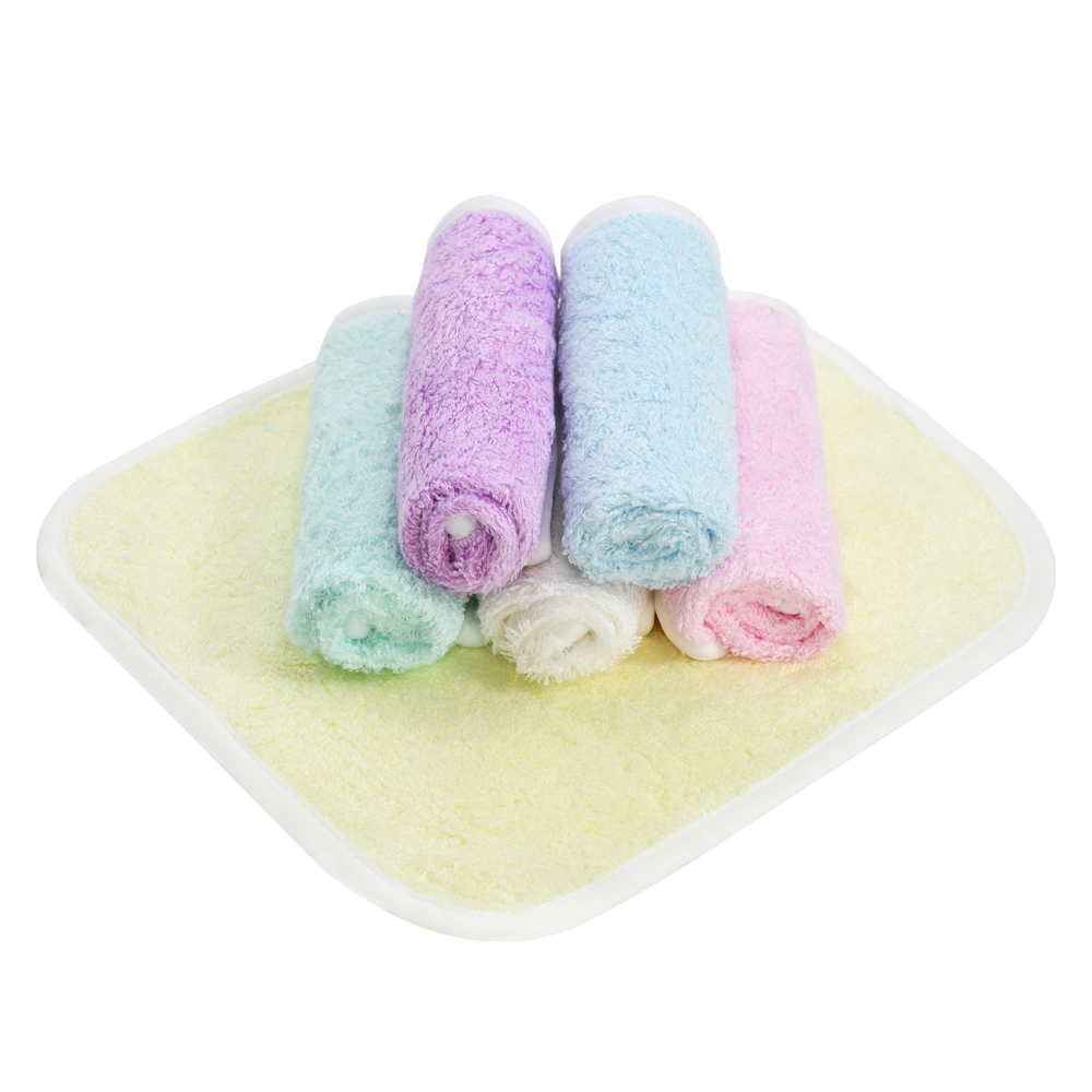 Super Absorbent Ultra Soft Bamboo Cotton Baby Towel for Girls