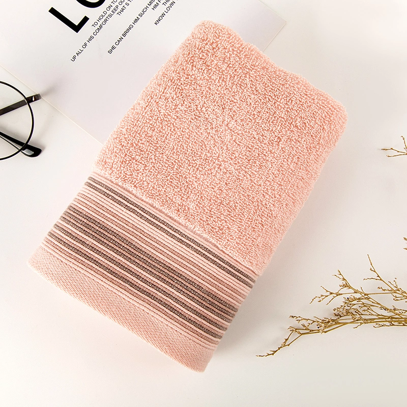 3PCS/Set Wholesale Absorbent Striped Bath Towels Gym Towel for Sport Face Hand Towel
