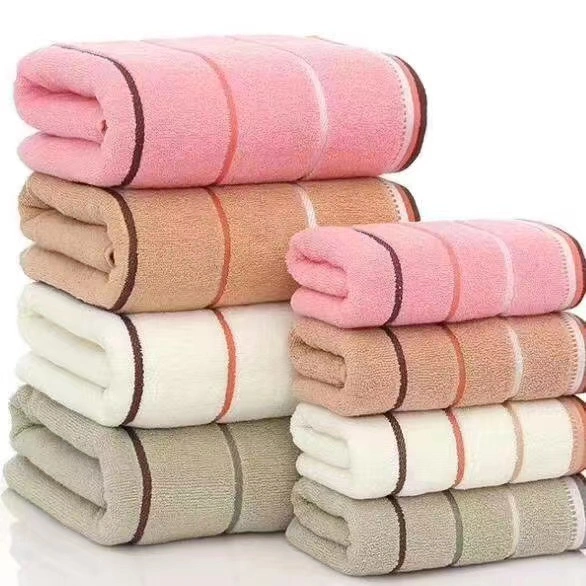 Embroidery Towels Bath 100% Cotton Luxury Hotel Bath Towels Hand Towel Bath Towel Hand Towel Set Plain Terry 100% Cotton Sports Towel