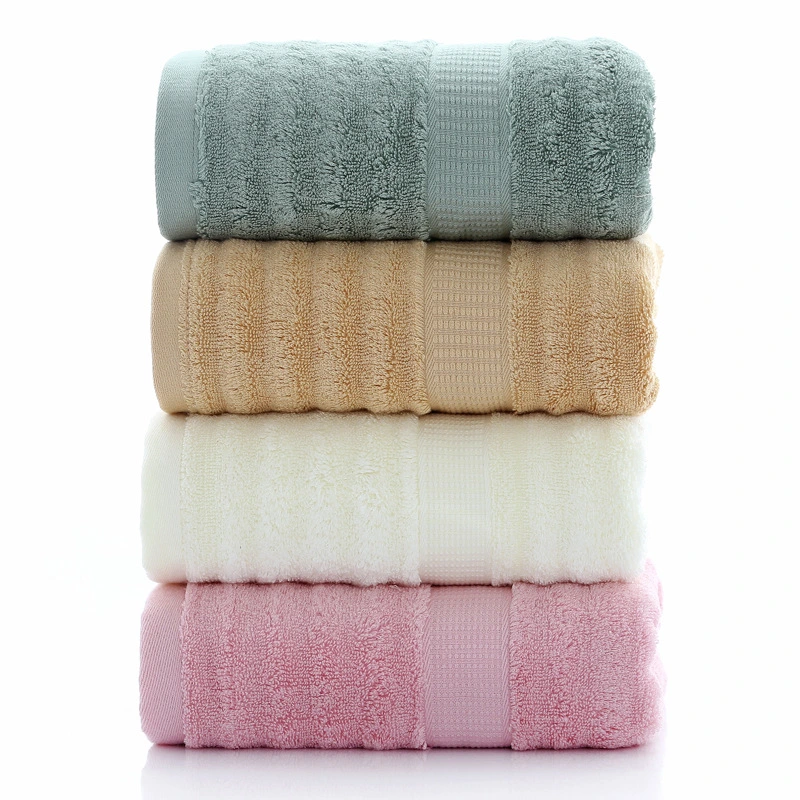 Quick Dry Soft Absorbent Bamboo Fiber Bath Towels Wholesale Private Label Supplier Good Quality Towels