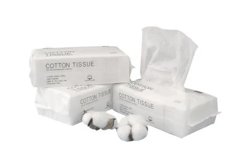 Disposable Square Soft Face Wash Towel Pearl Cotton Disposable Towel