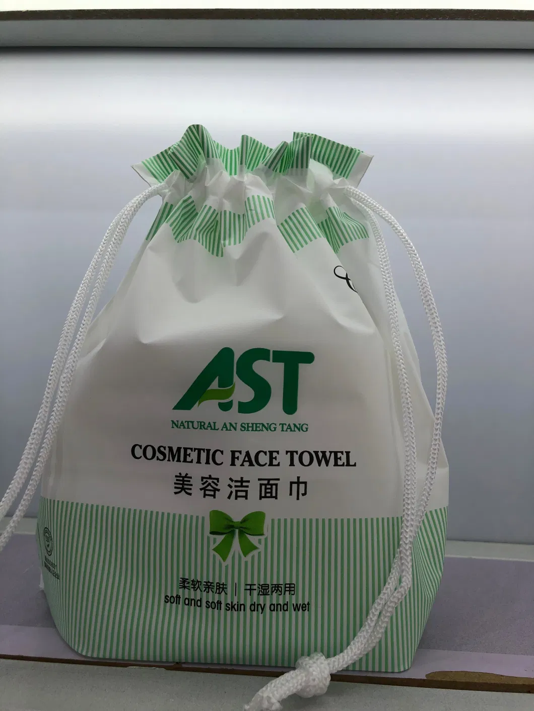 100% Viscose Disposable Facial Tissue Cotton Towel