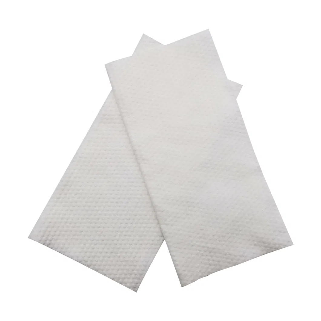 Wholesale Non-Woven Fabric Cotton Soft Facial Tissue Wet and Dry Disposable Face Towel